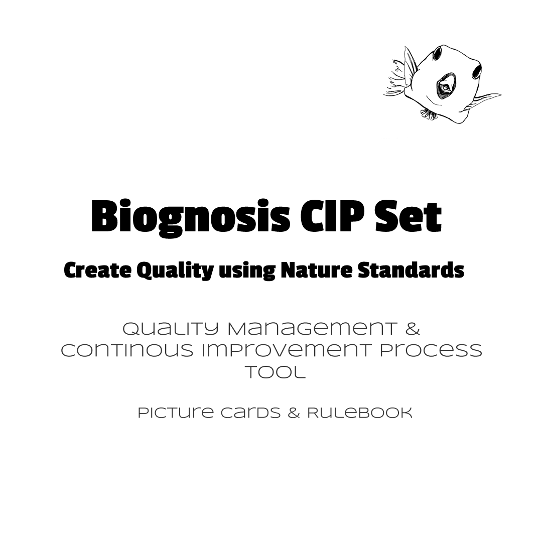 Contents of the Biognosis CIP Set - picture cards and rulebook